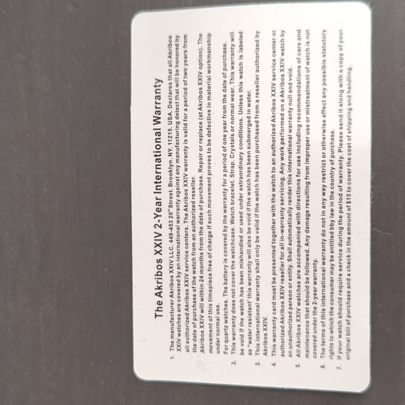 Men's Akribos watch (unisex) - Picture 5 of 6